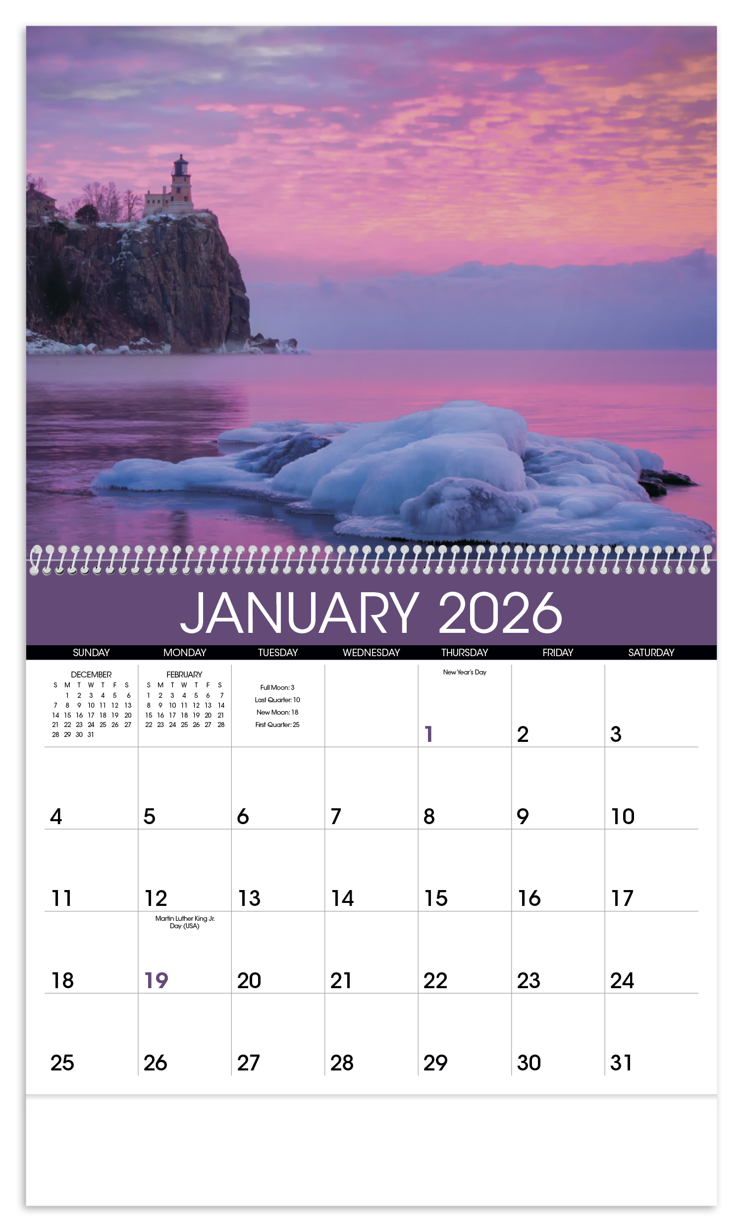 Triumph® Calendars Sunrise Sunset Calendar 8