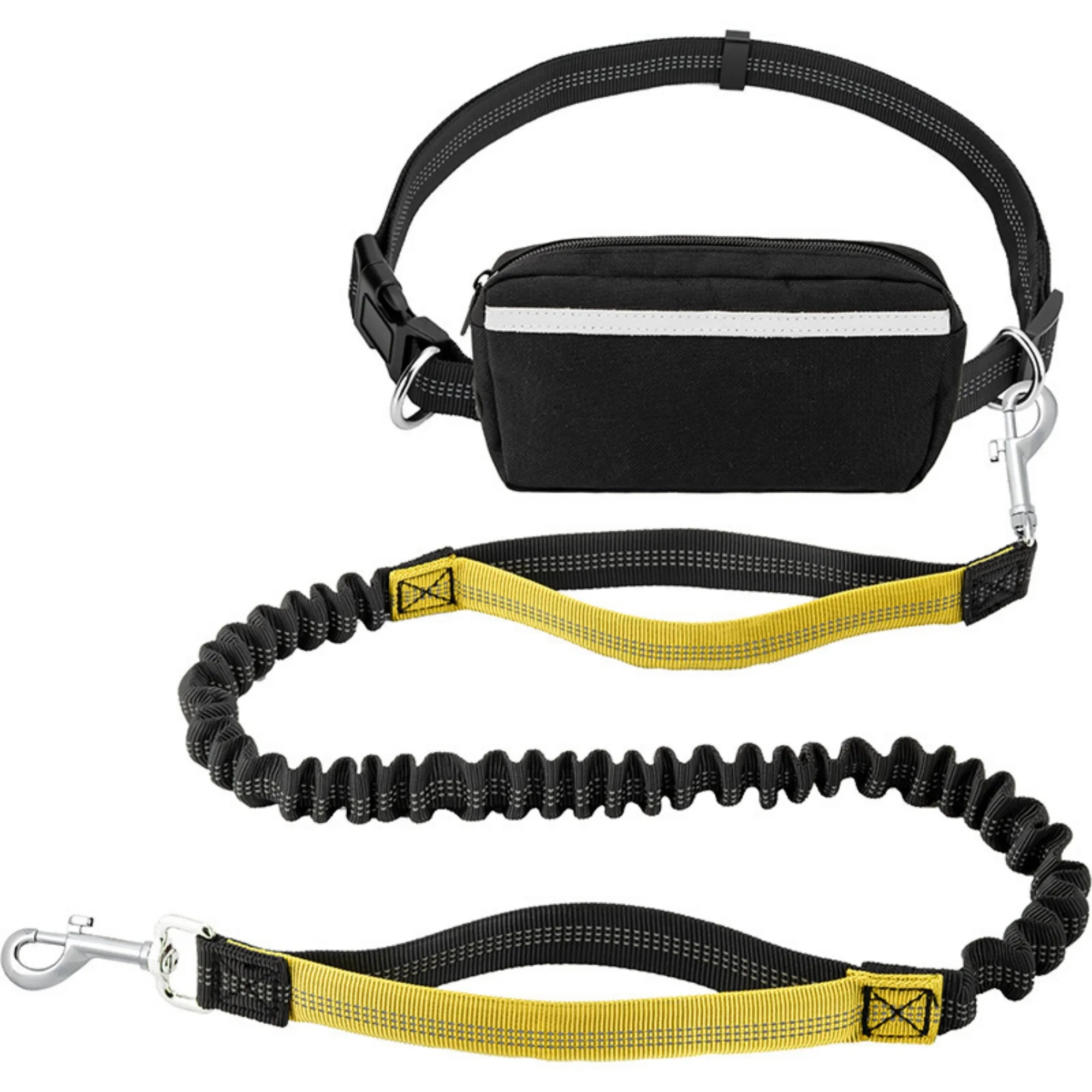 Multi-Functional Retractable Hands-Free Leash Waist Bag 4