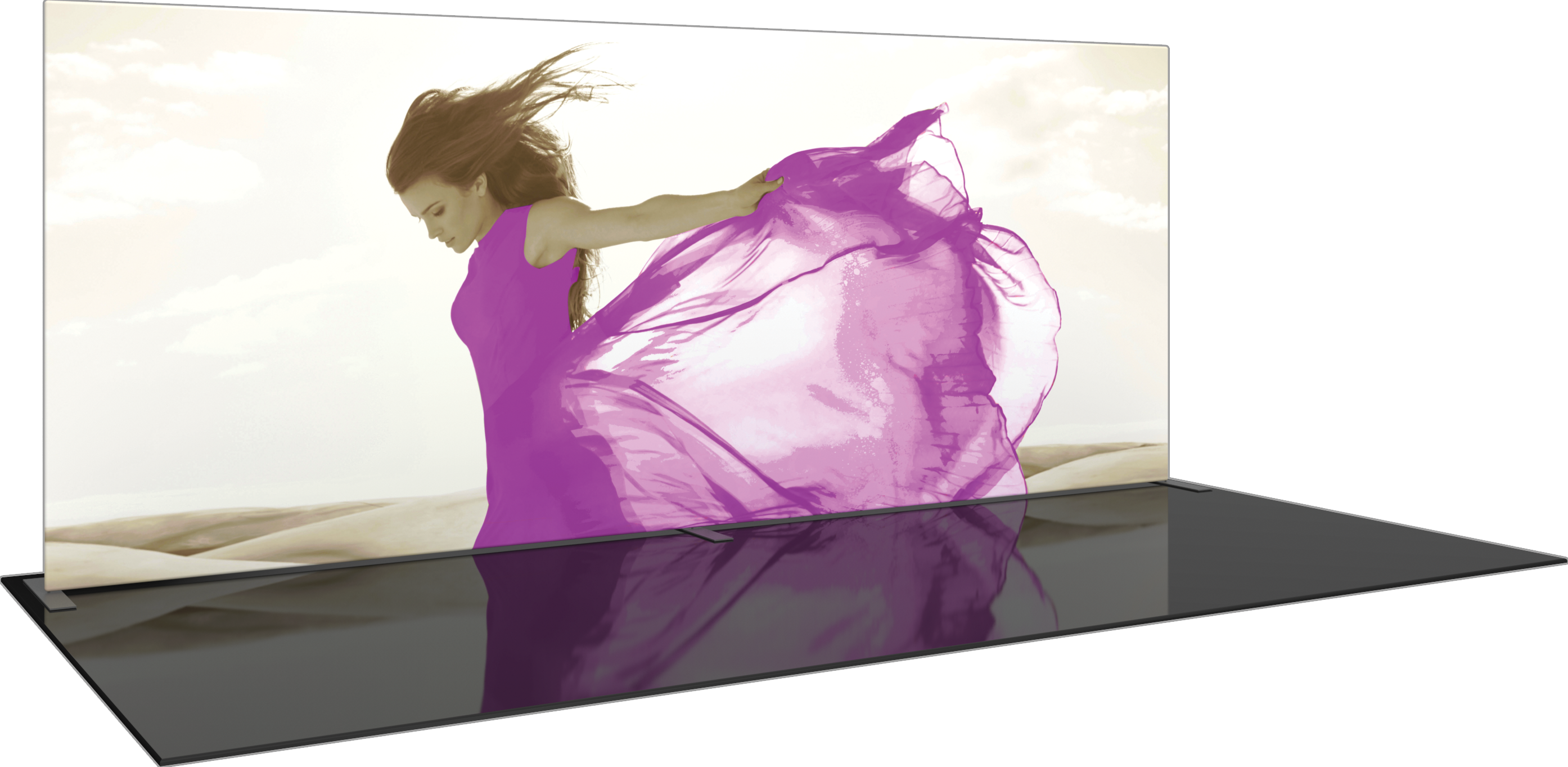 Formulate Master 20ft WS1 Straight Frame Fabric Backwall