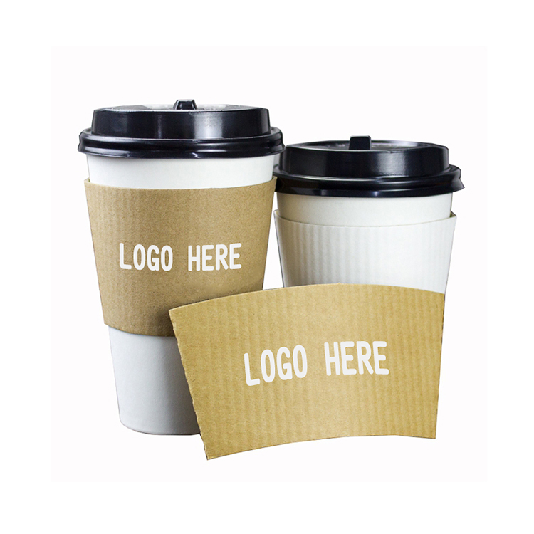 10-16 OZ Kraft Paper Cup Sleeve 3