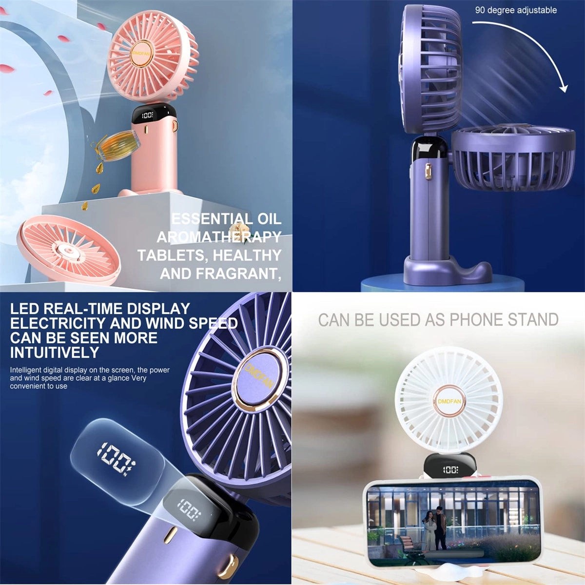 Rechargeable Handheld Fan 3