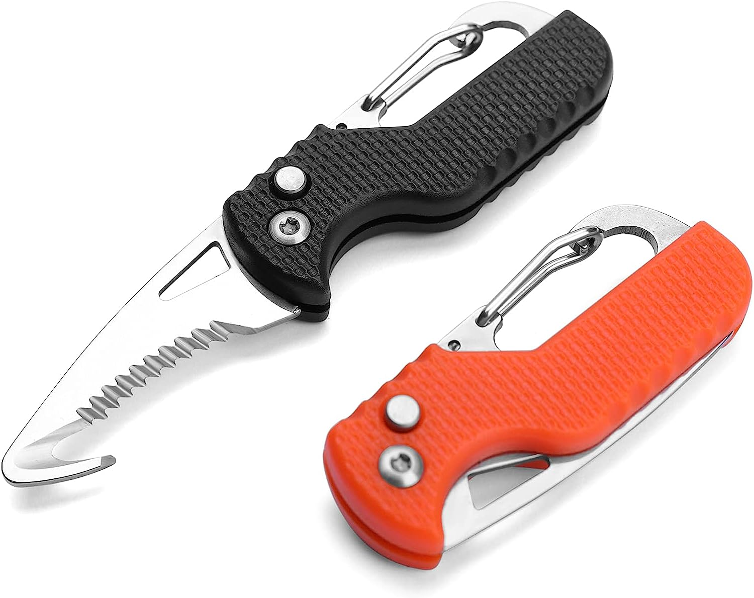 Carabiner Knife / Pocket Box/Seatbelt/Strap Cutter 3
