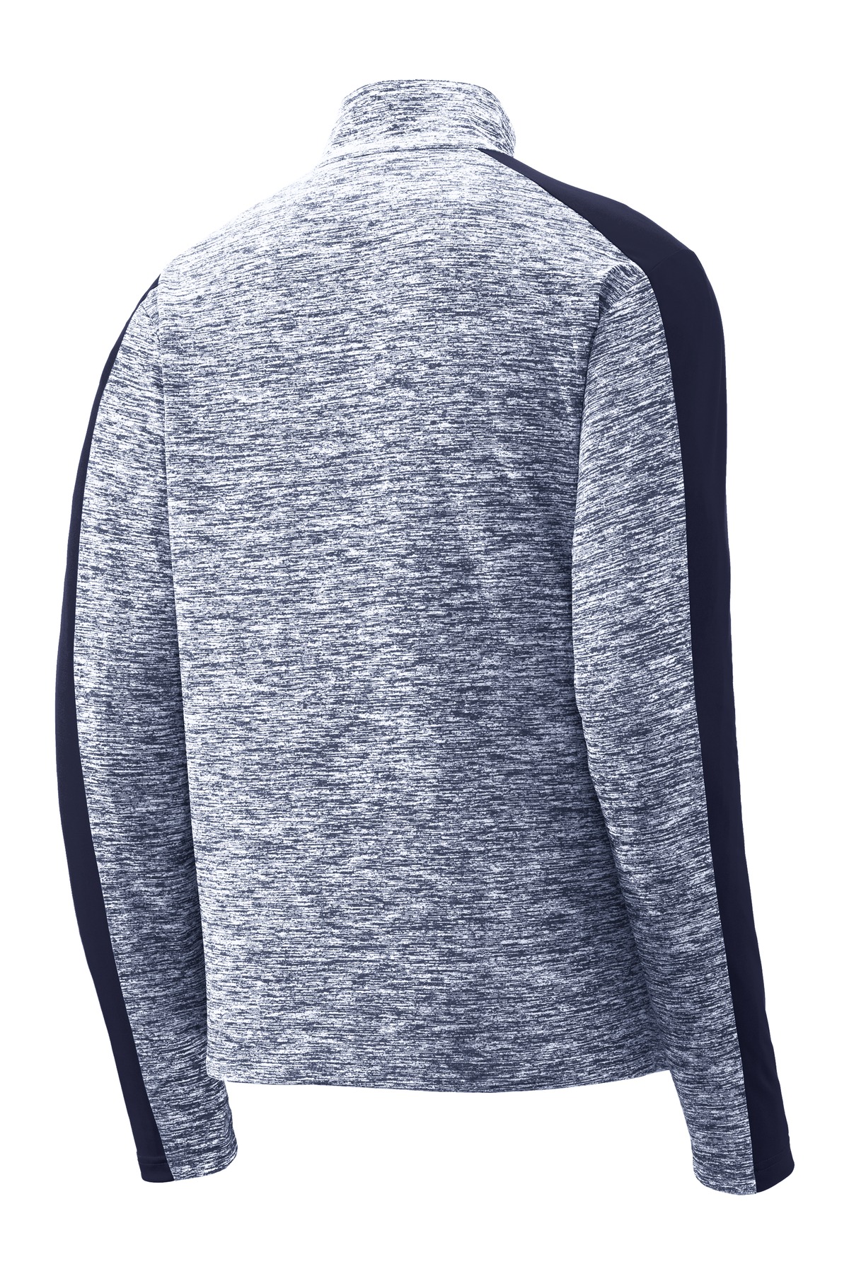 Sport-Tek PosiCharge Electric Heather Colorblock 1/4-Zip Pullover. ST397, custom hoodie or sweatshirt with logo imprint 34