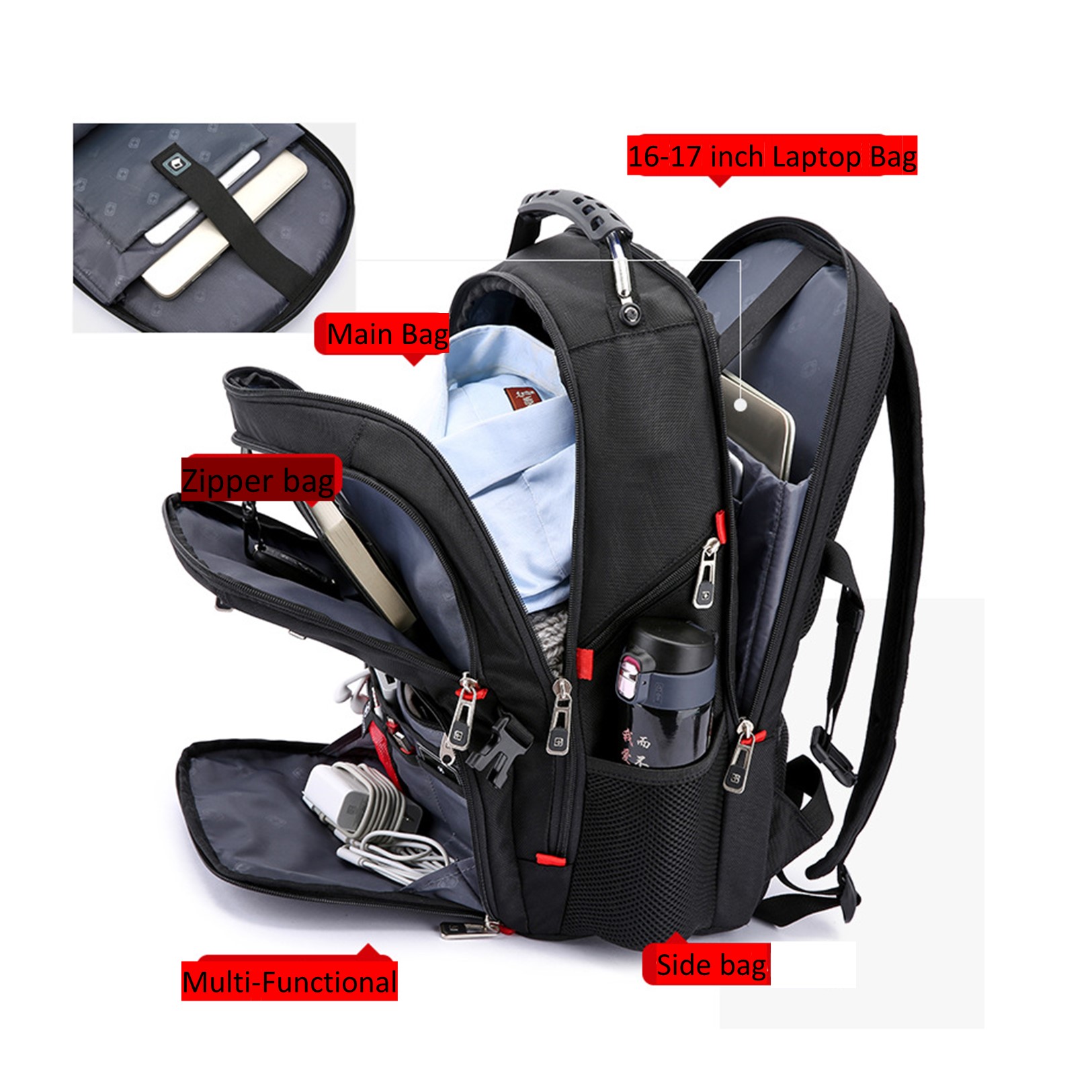 Multi-Function Business Backpack 5