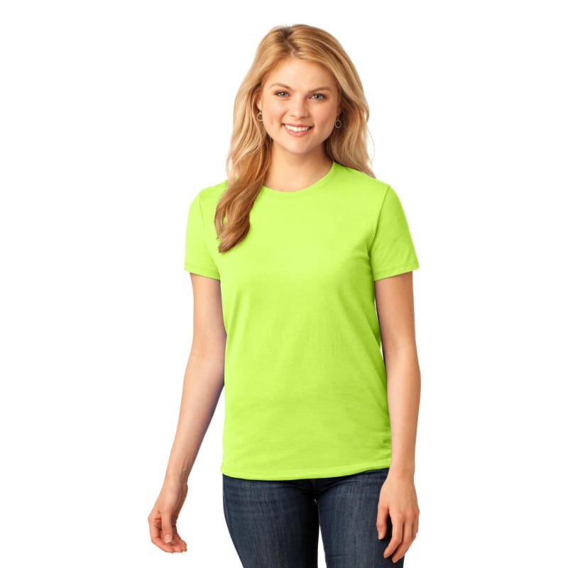 Port & Company Women's Core Cotton Tee. 54