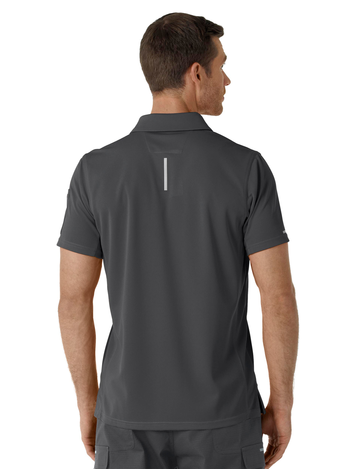 Carhartt Scrubs - Men's Three-Pocket Lightweight Short Sleeve Polo Scrub Top 9