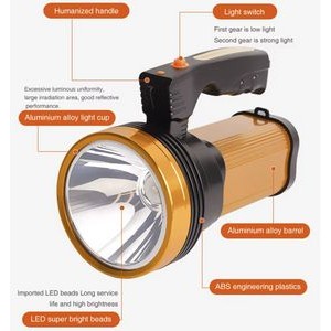 35W Rechargeable Handheld Flashlight 3