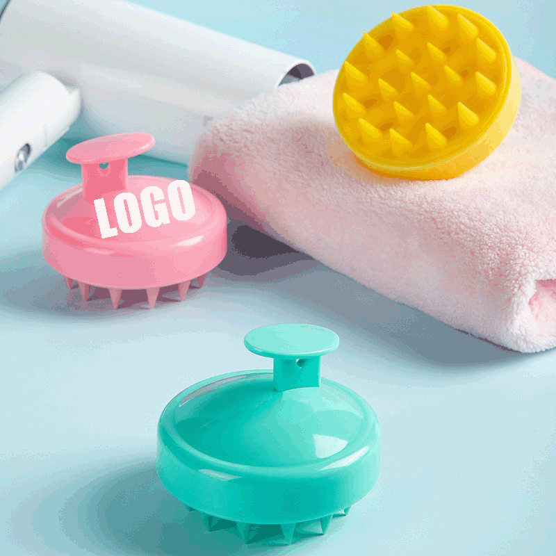 Soft Shampoo Hair Massager Brush/Scalp Scrubber with Soft Silicone Bristles 1
