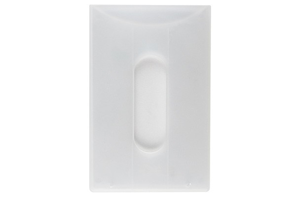 3.63" W x 2.31" H - Multi-Directional Rigid Card Holder (Blank) 2