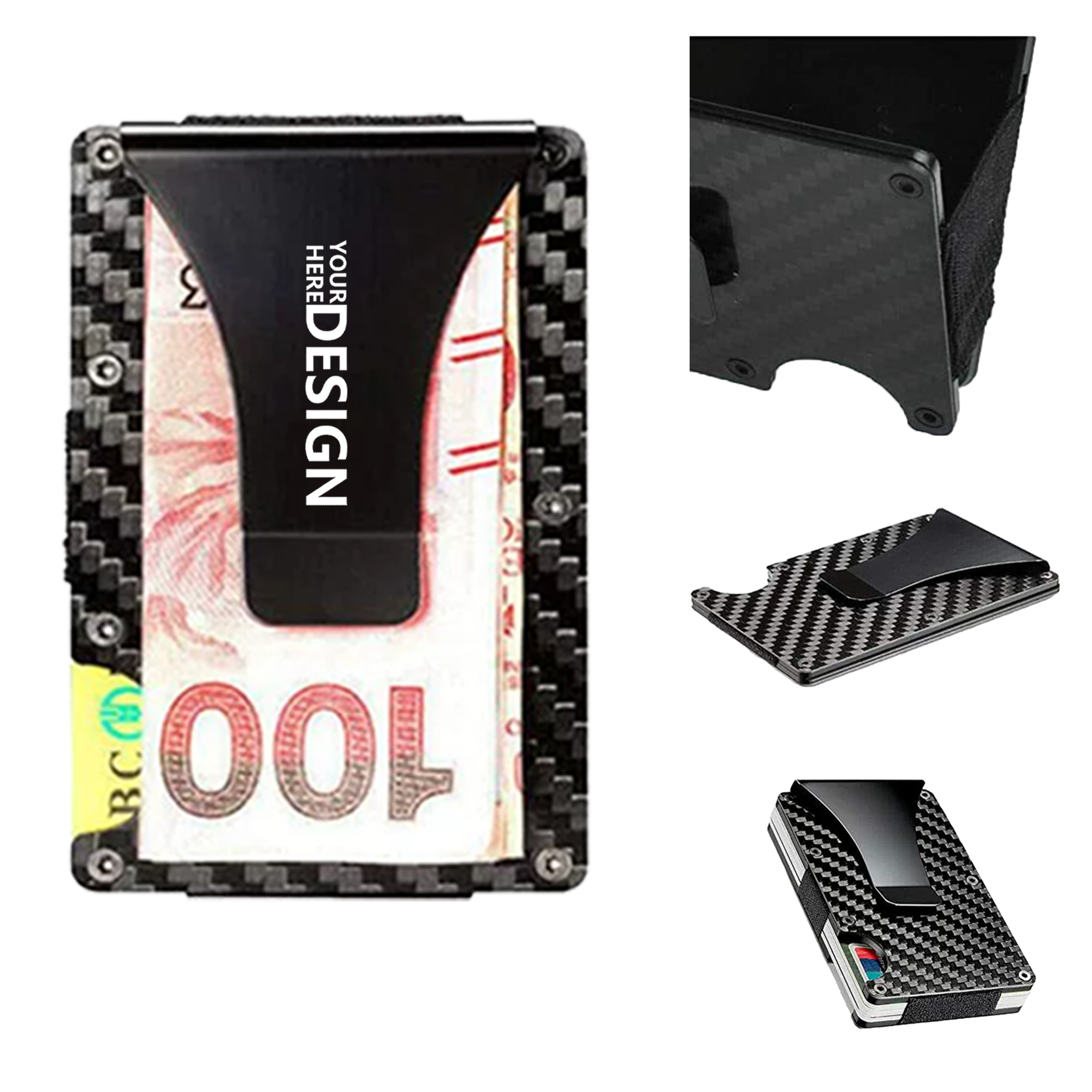 Carbon Fiber Credit Card Holder 2