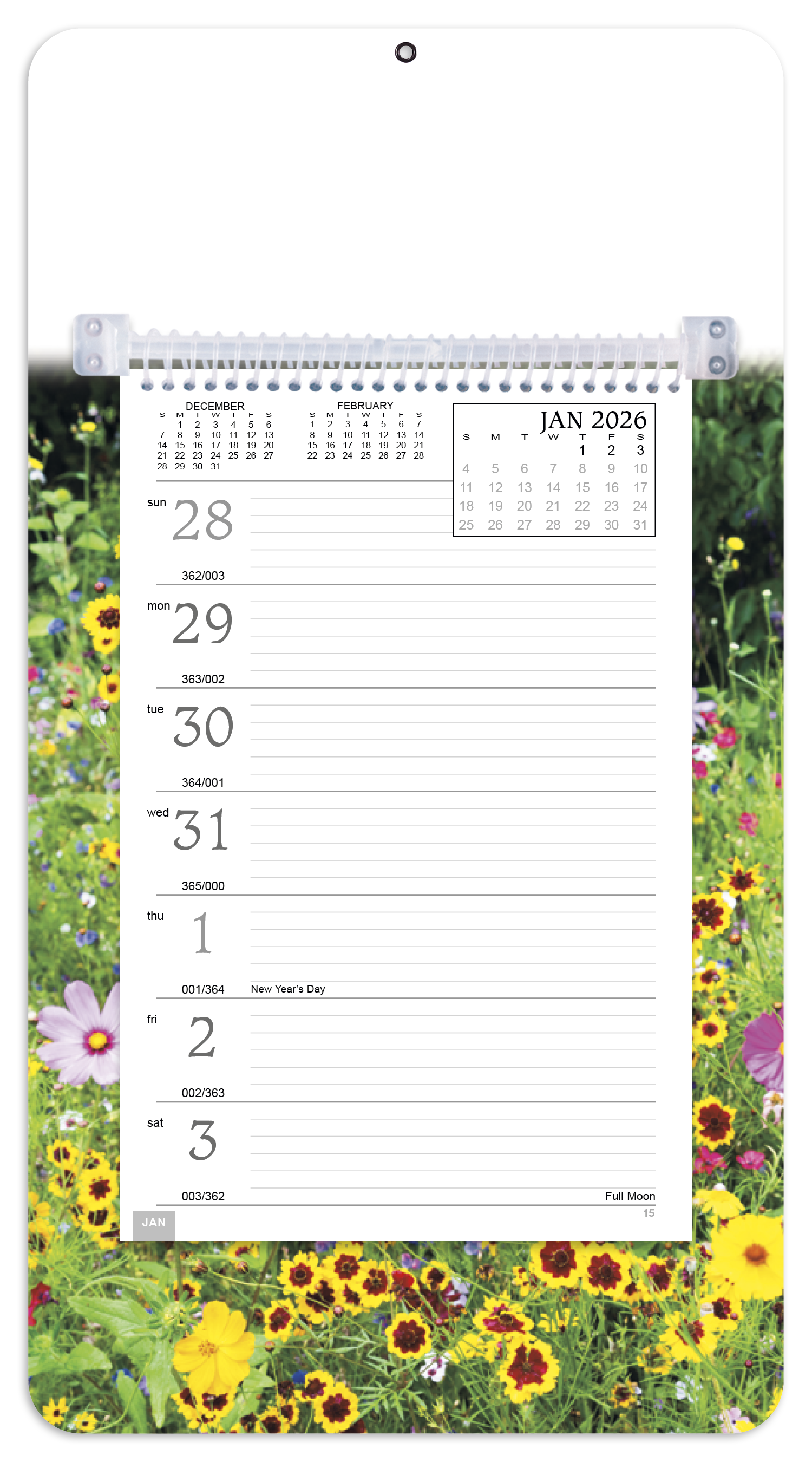 Triumph® Calendars Full-Color Weekly Memo Calendar 2