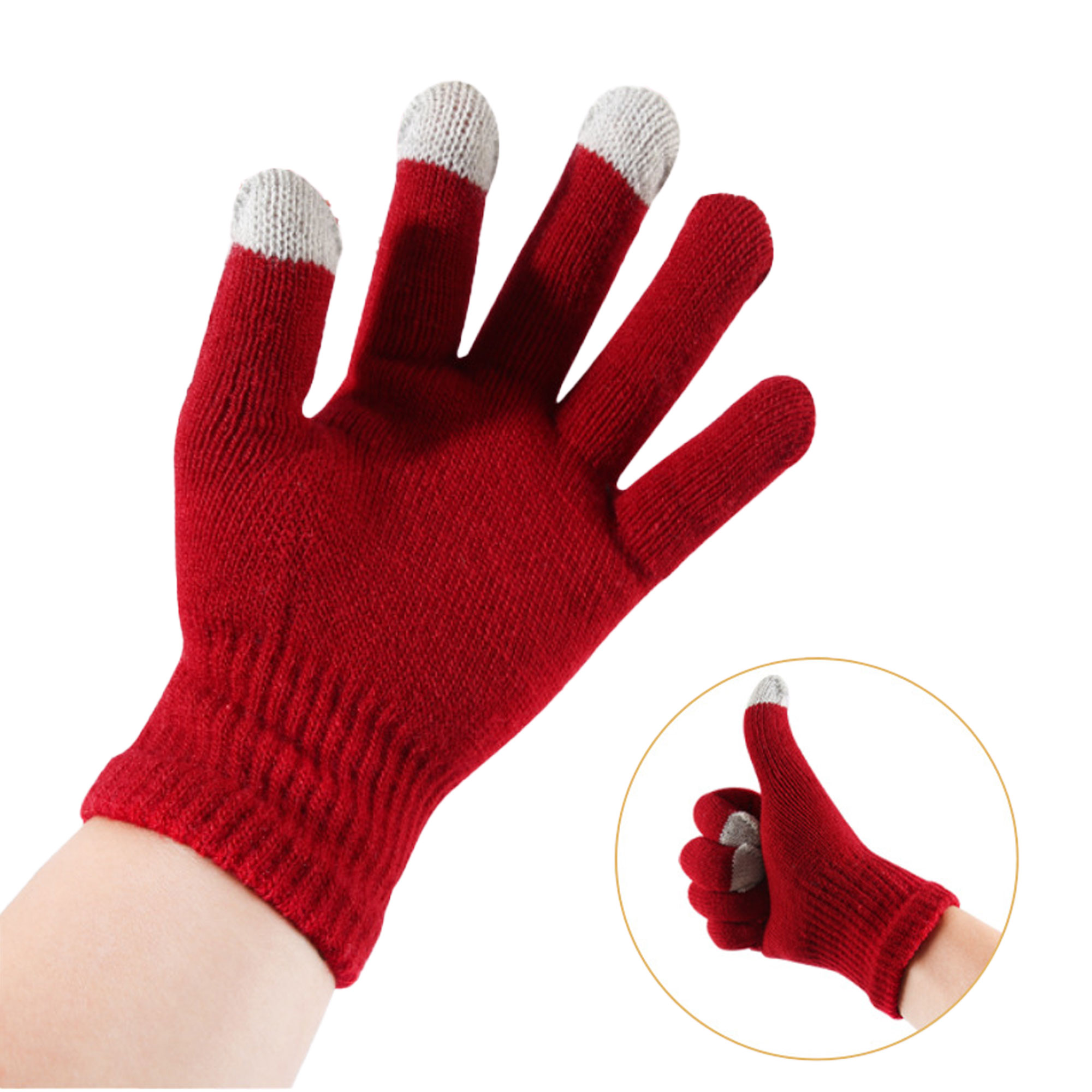 Acrylic Warm Cycling Gloves 3