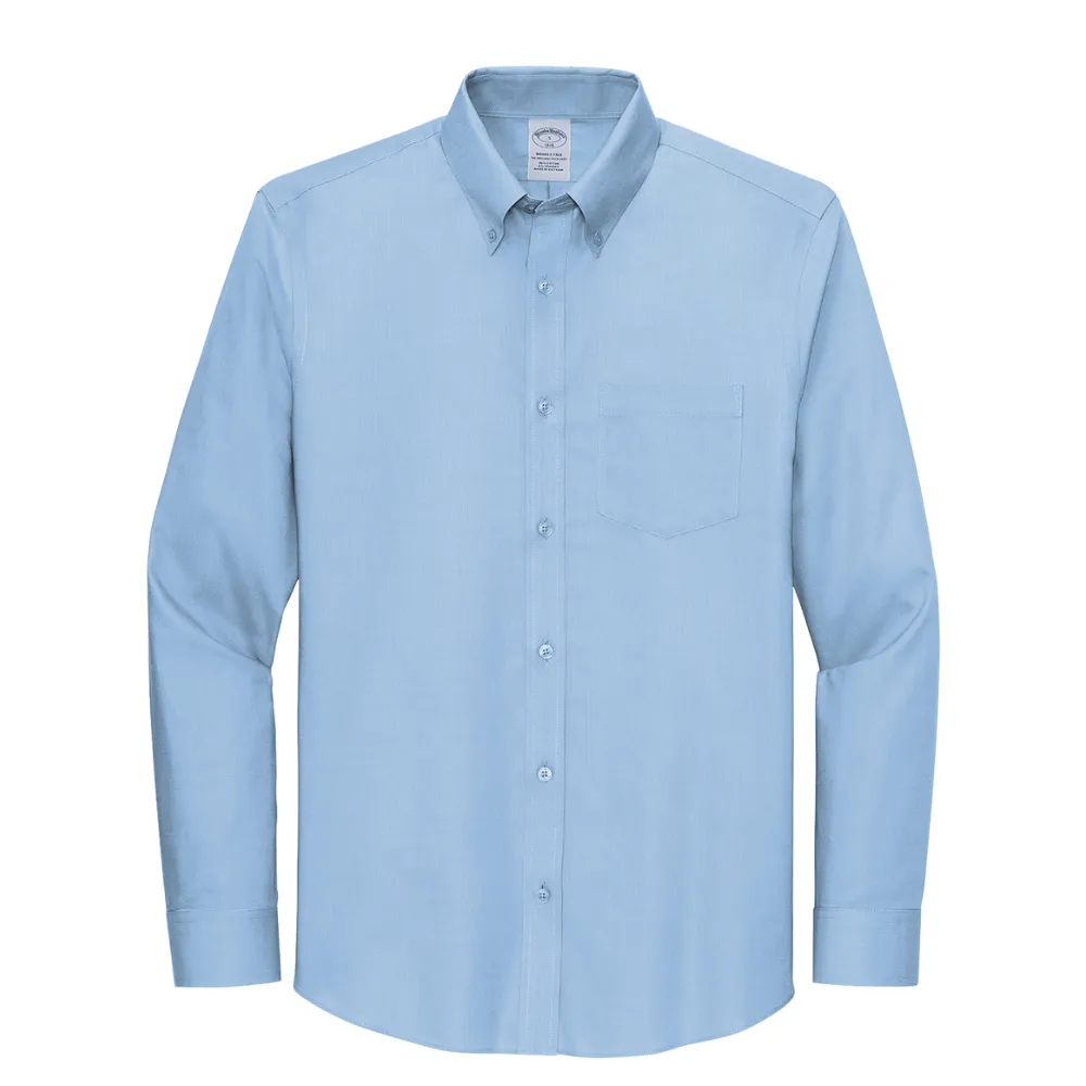 Brooks Brothers(R) Wrinkle-Free Stretch Nailhead Shirt 7