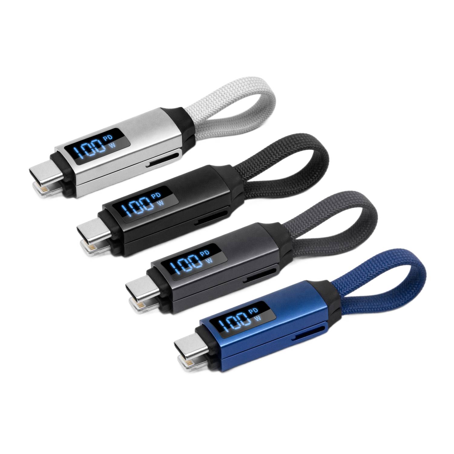 3-in-1 LED Screen Magnetic Charging Cable 7