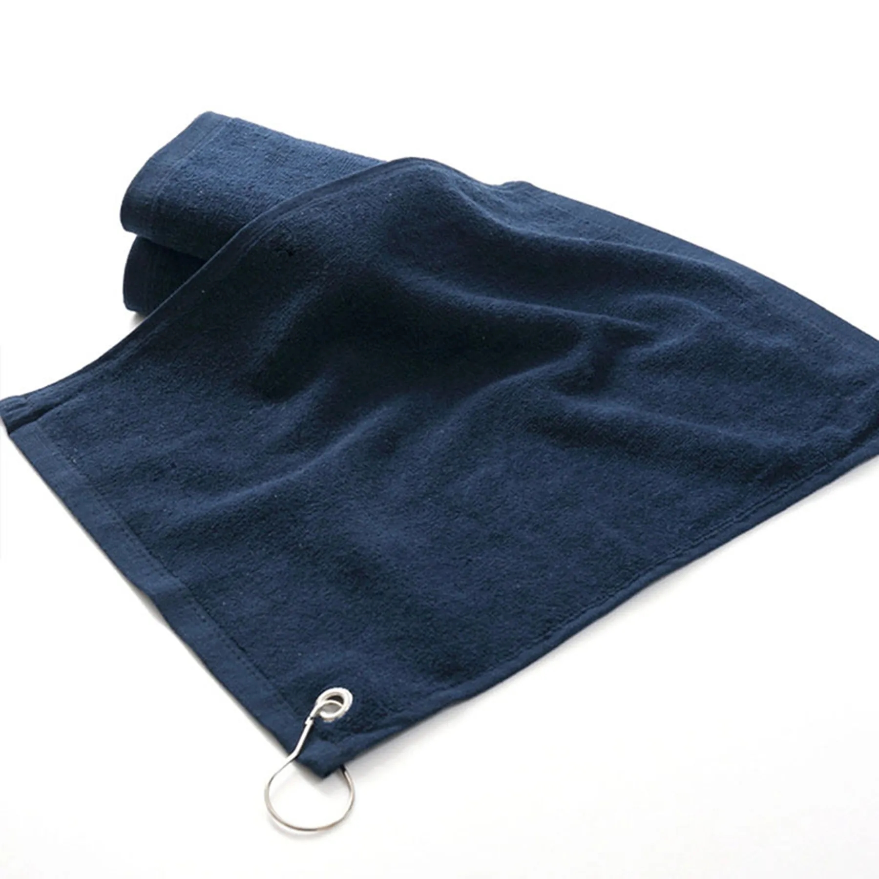 12" Microfiber Golf Towel w/Metal Clip 3