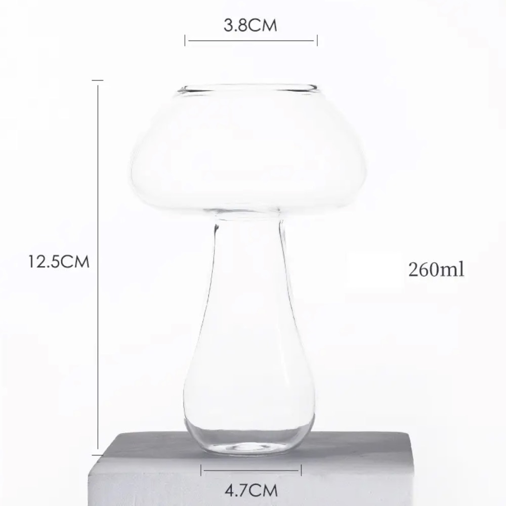 Mushroom Wine Glass Cocktail 1