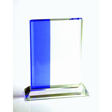 BLUE W/ CLEAR CRYSTAL COMBINATION VERTICAL PANEL 2