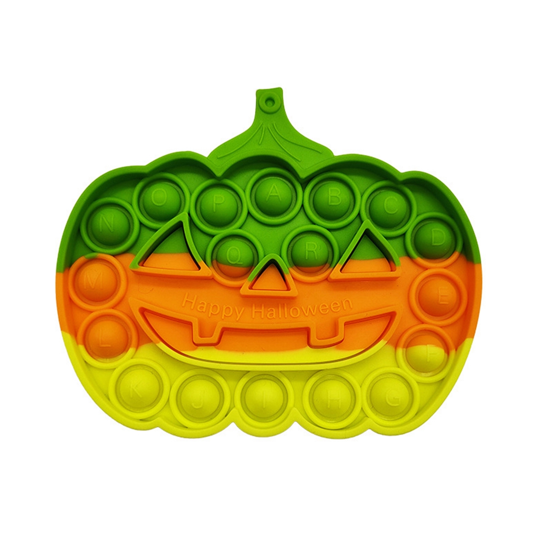Silicone Halloween Pumpkin Sensory Pop Fidget Toy 6