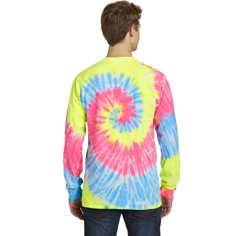Port & Company Tie-Dye Long Sleeve Tee. 1
