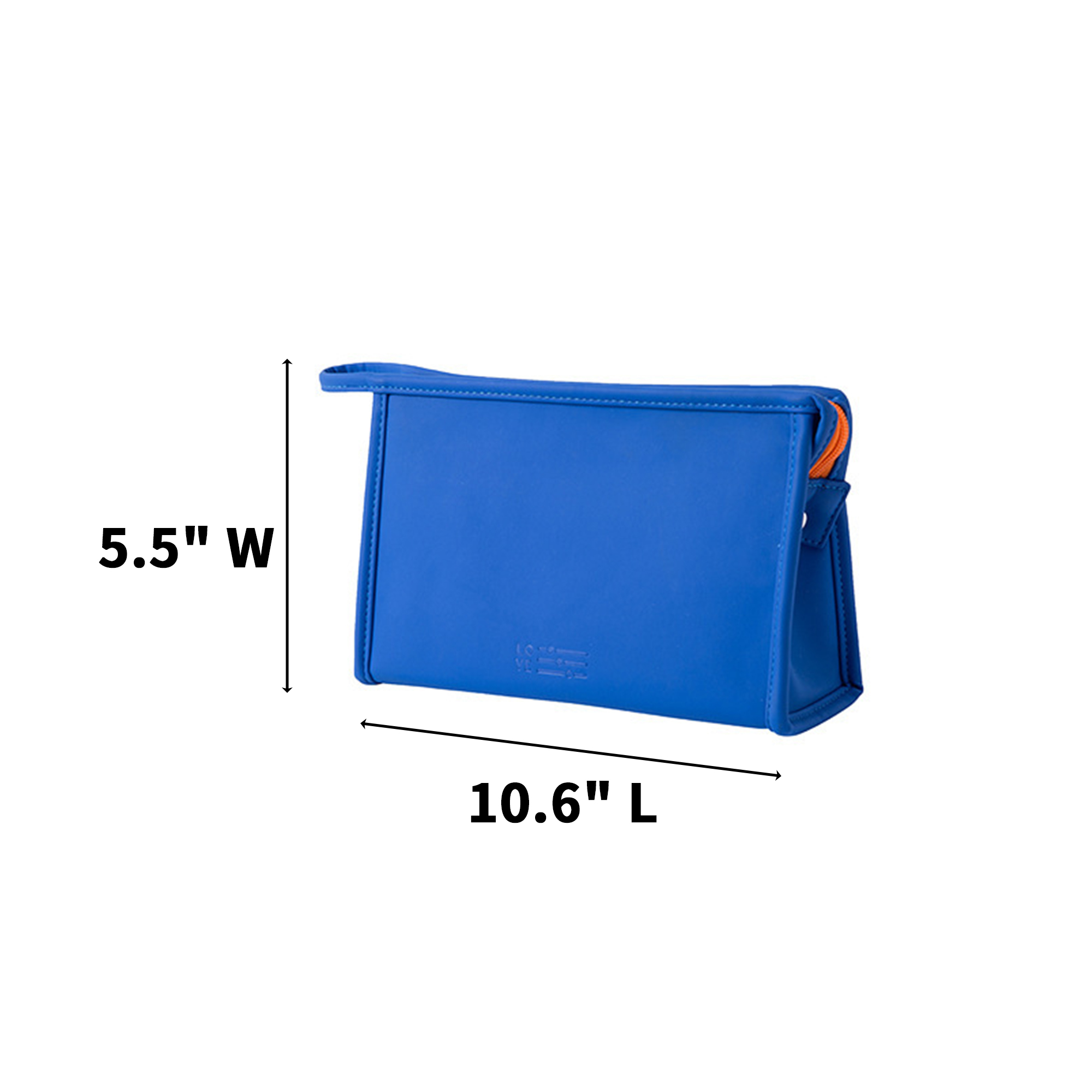 PU Zipper Pouch For Tools And Makeup 10.6" x 5.5" 7