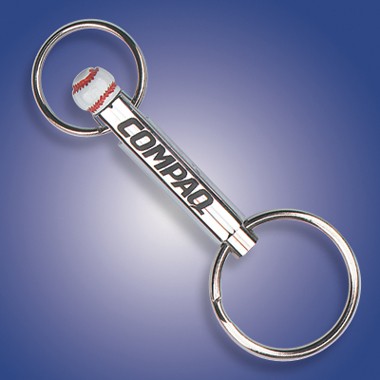 BASEBALL SPORTS KEY RING 2