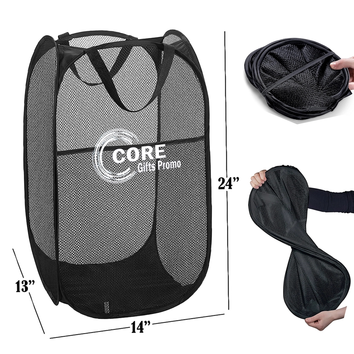 Mesh Popup Laundry Hamper 1
