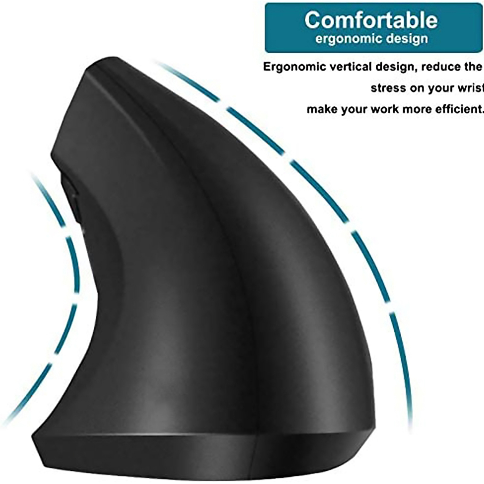 Ergonomic Wireless Vertical Mouse 4