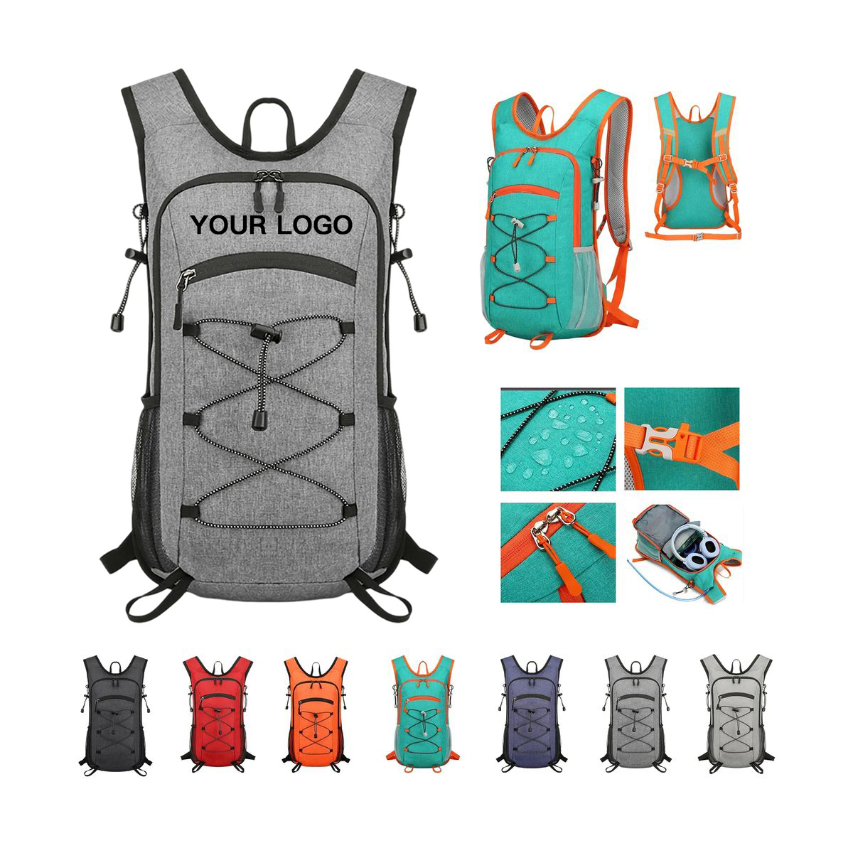 18 Inch Oxford Backpack for Outdoor Hiking 5