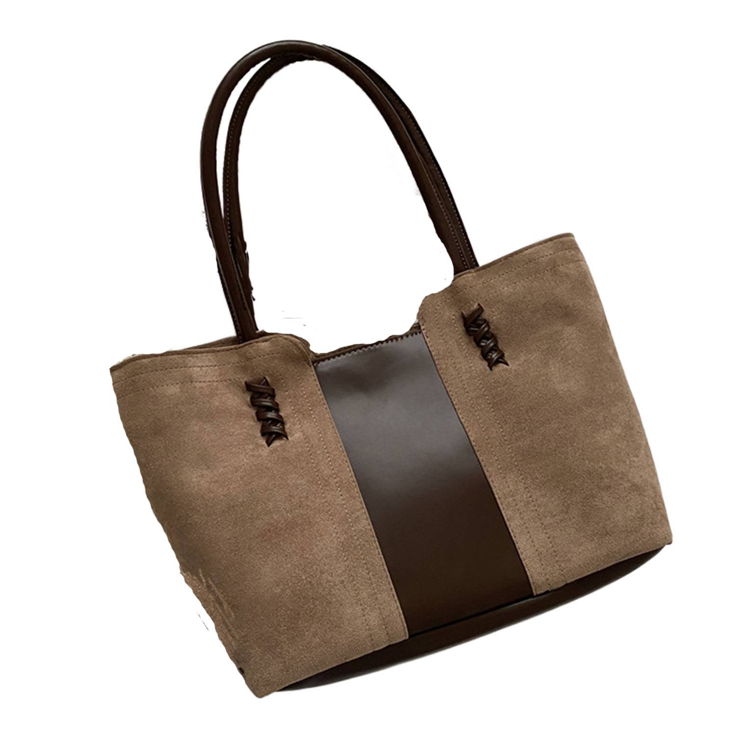 Large Capacity PU Tote Bag for women 5