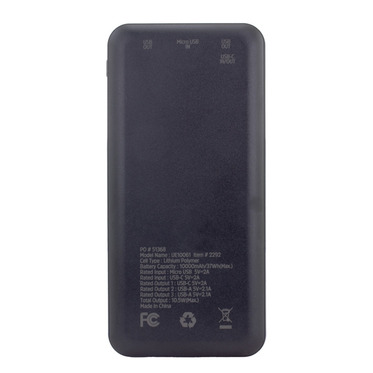 10,000 mAh Energizer® Essential Power Bank 3