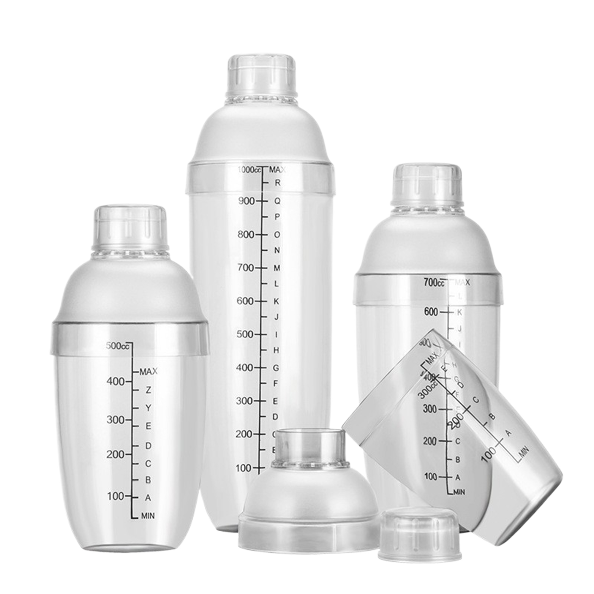 MOQ50 24oz Matte Black Cocktail Shaker for Bubble Tea 5
