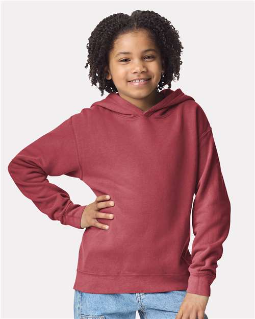 Youth Garment-Dyed Lightweight Hooded Sweatshirt - 1467Y 19