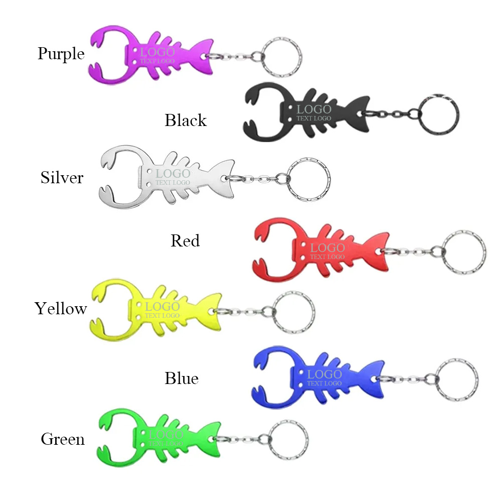 Lobster Shape Bottle Opener Key Chain 8