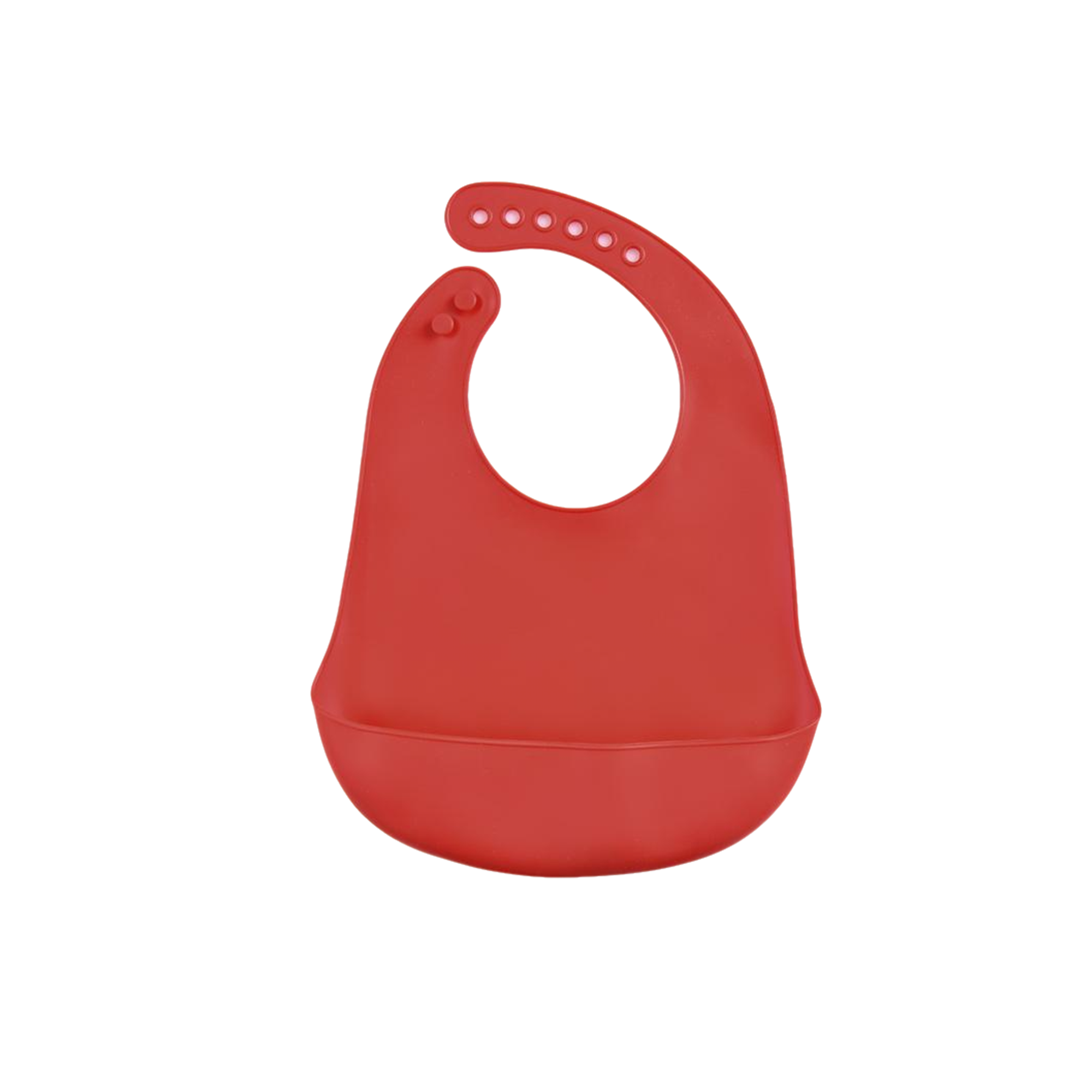 Silicone Baby Bib With Deep Catch Pocket 11.8 X 9" 8
