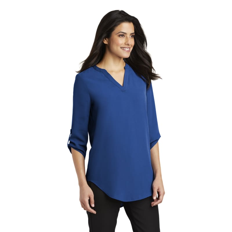 Port Authority Ladies 3/4-Sleeve Tunic Blouse. 24