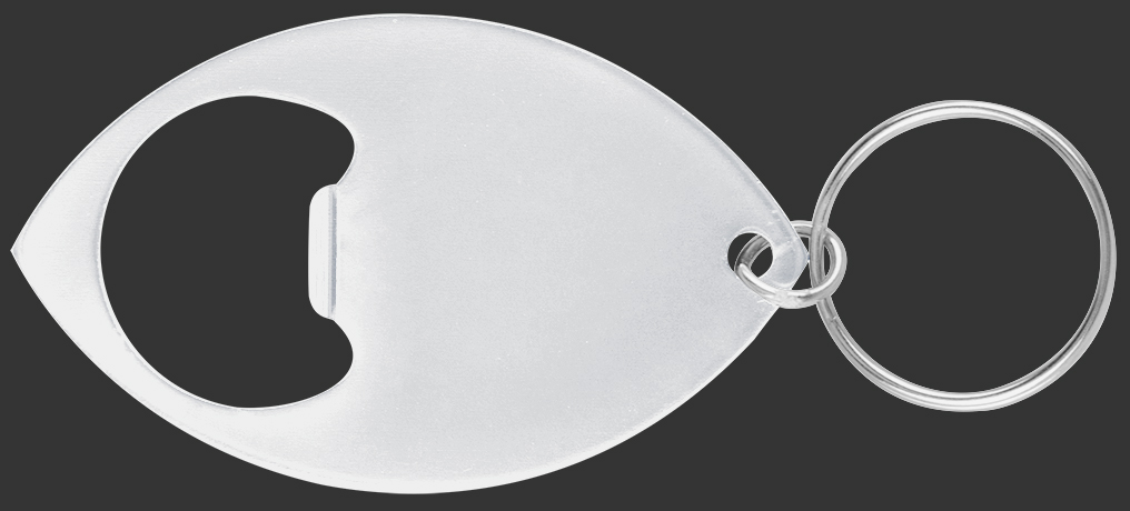 Football Shaped Bottle Opener w/ Key Ring 3