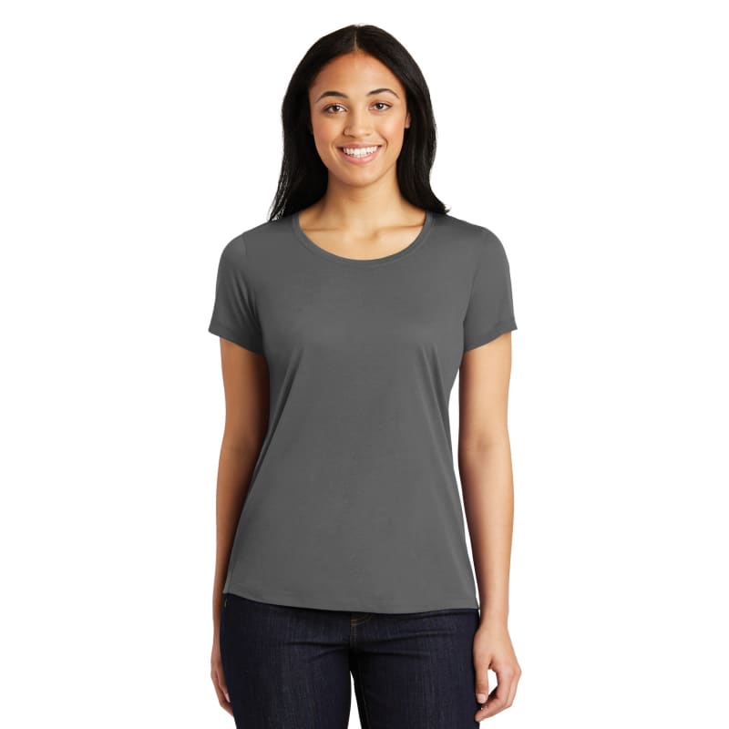 Sport-Tek Women's PosiCharge Competitor Cotton Touch Scoop Neck Tee. 22