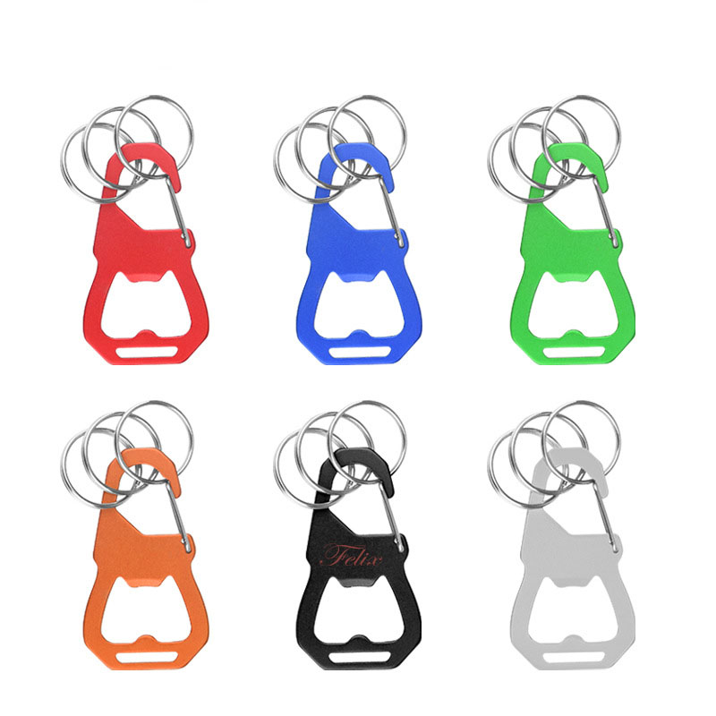 3 Keyring Carabiner with Bottle Opener 2
