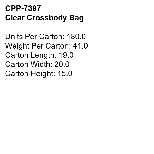 Clear Crossbody Bag 14
