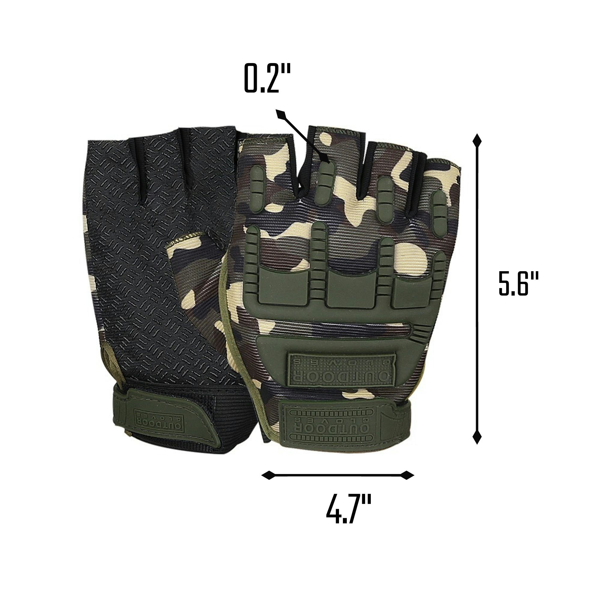 Lightweight Hunting Pro Anti-Slip Camo Glove 2