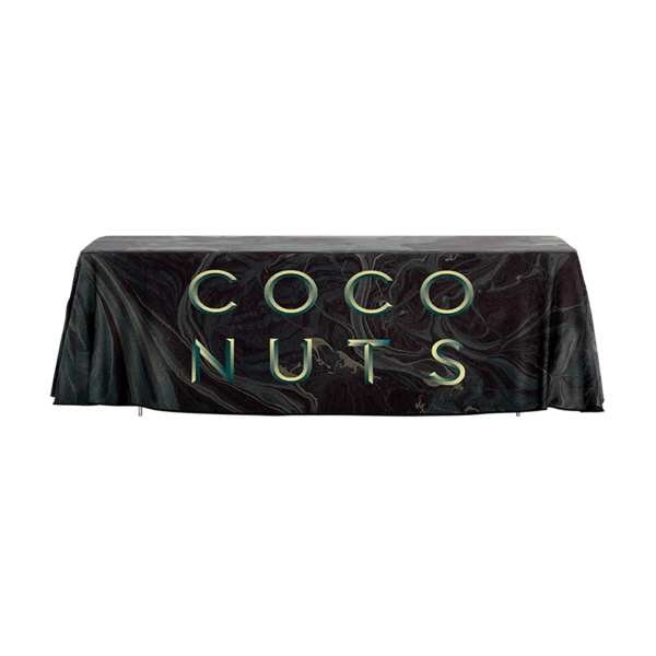 48 Hour Rush 8' Full-Color Drape Table Throw 1