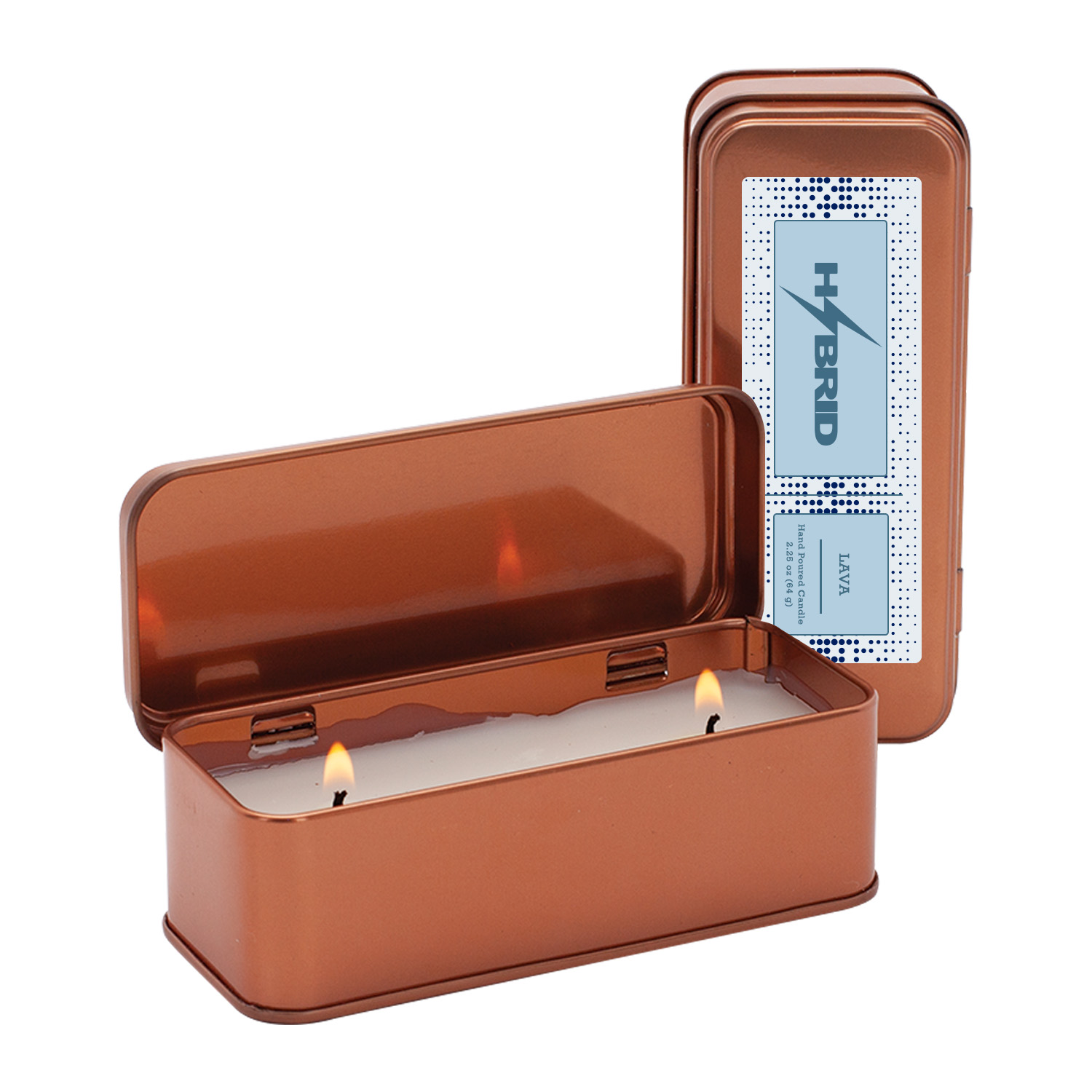 2.25 oz. Lux Copper Candle 8