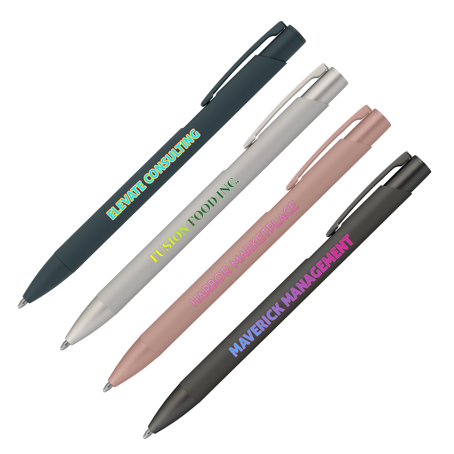 Chic Softy Achromatic Pen (Full Color Imprint) 7