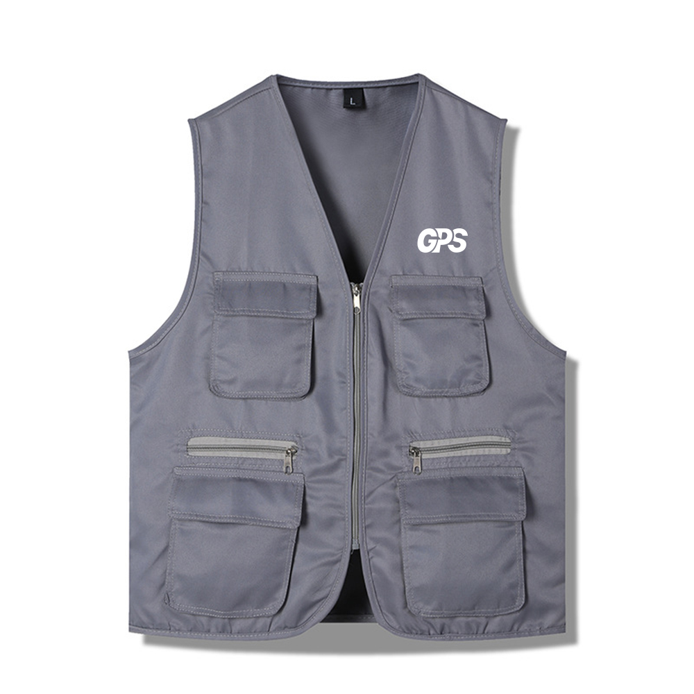 Lightweight outdoor terylene activity vest 6