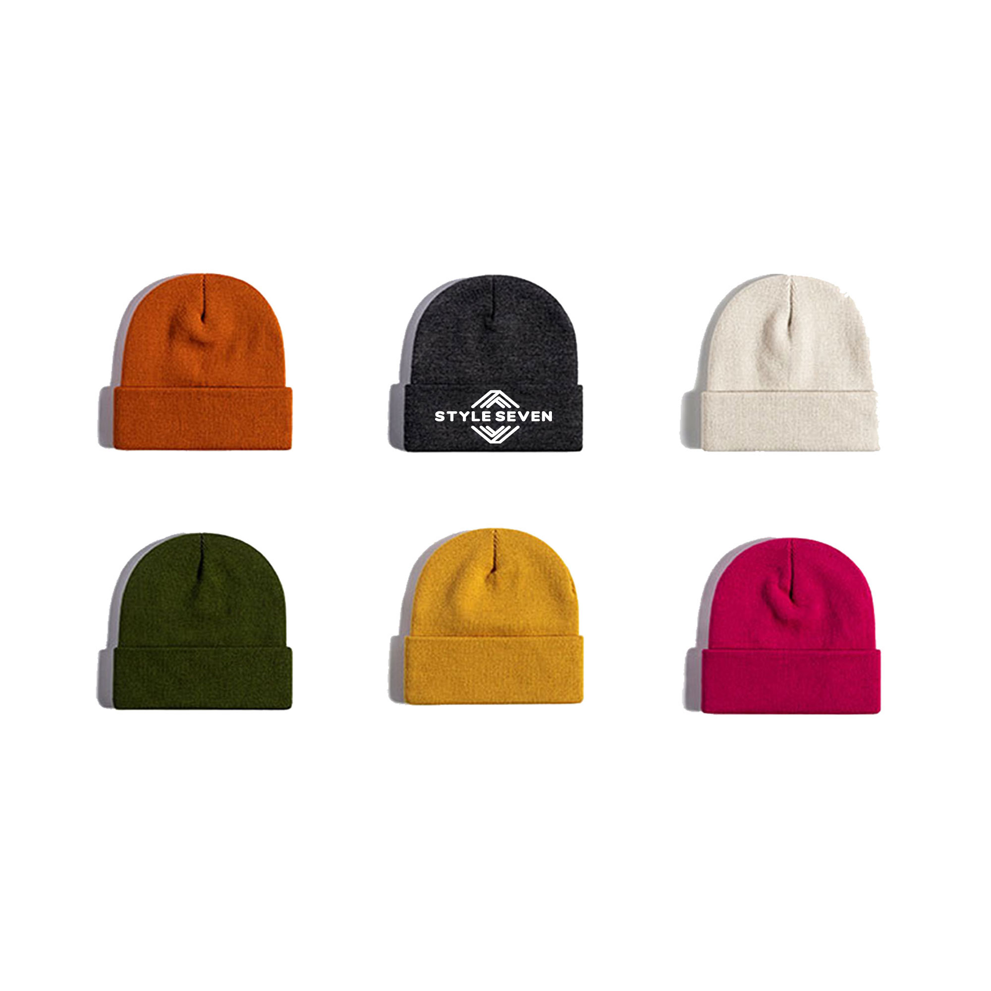 Casual Warm Hat Winter Knitted Beanie 3