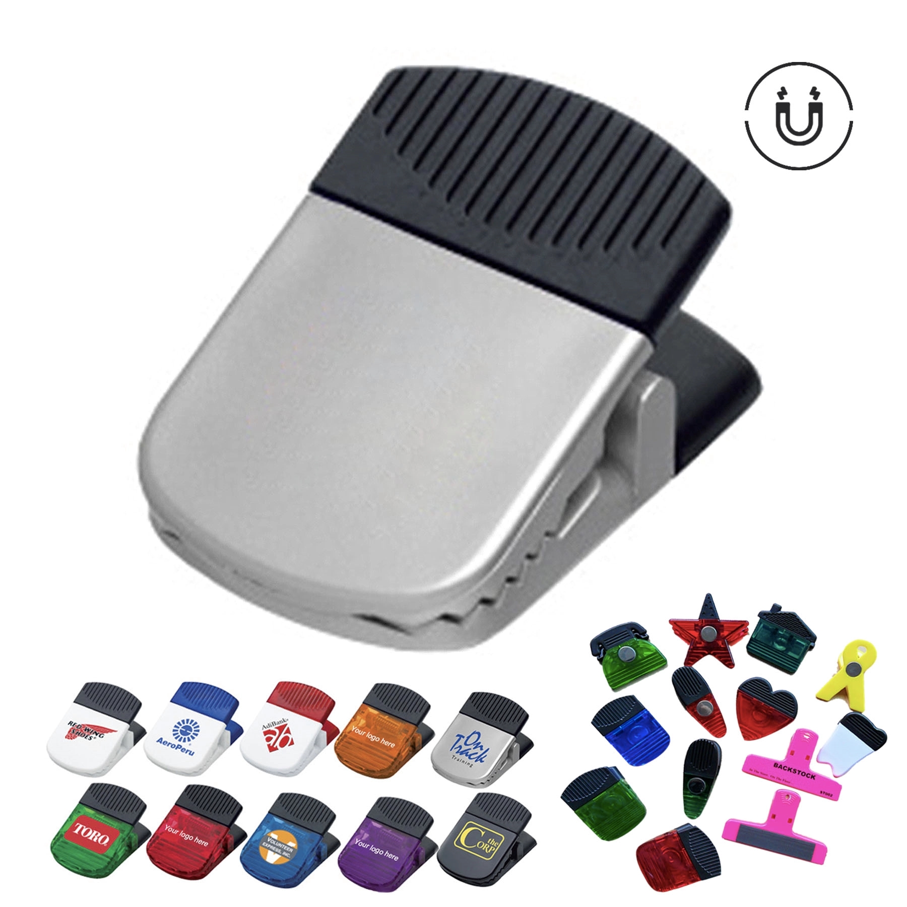 Square Clip Fridge Magnet 3