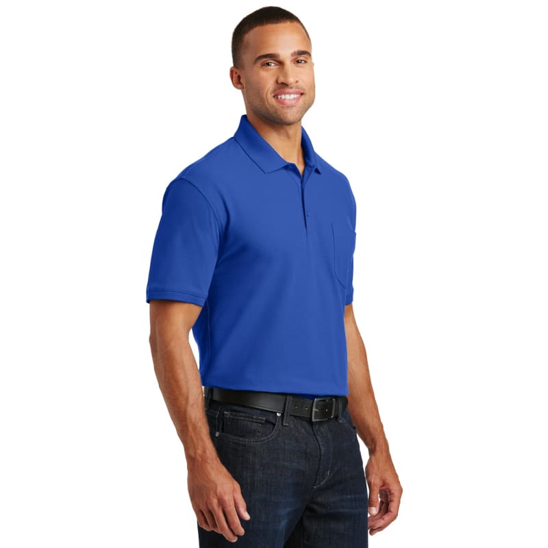 Port Authority Core Classic Pique Pocket Polo. 37