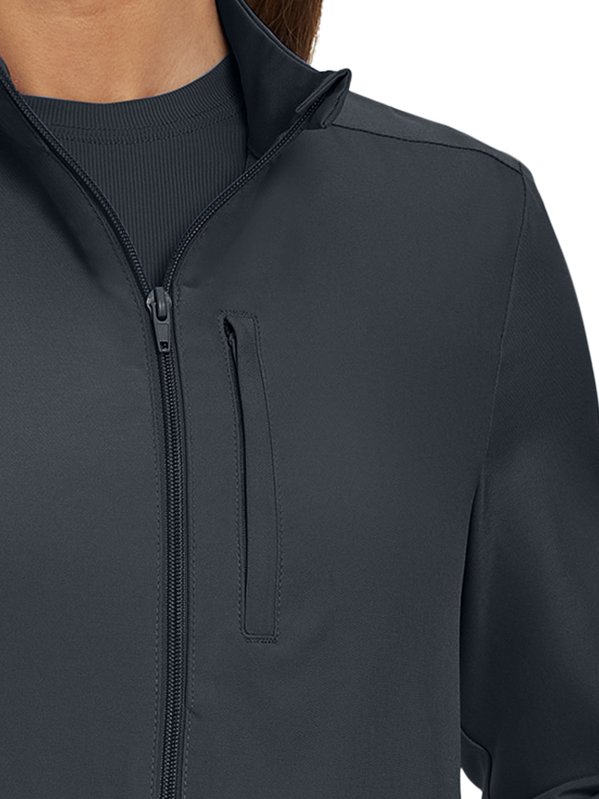Landau - Forward - Women's Three-Pocket Mock-Neck Zip-Front Jacket 40