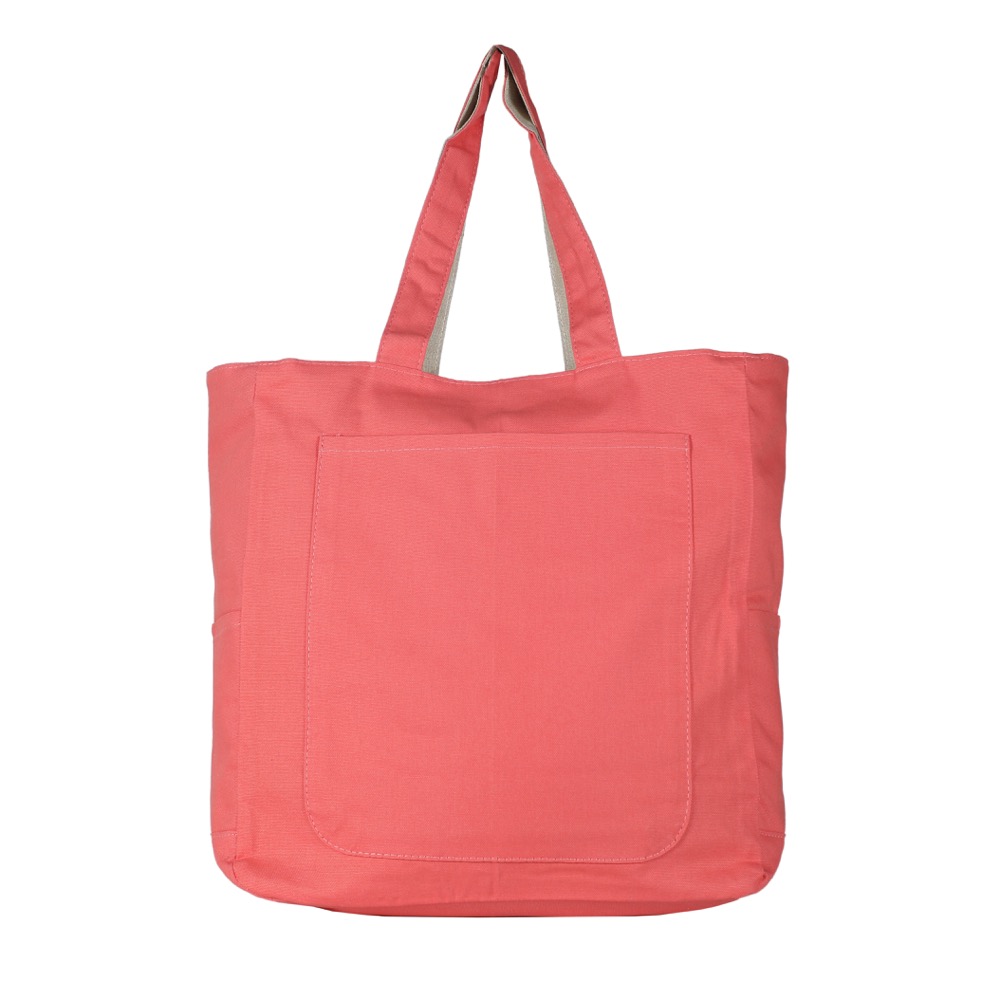10 Oz. Cotton Reversible Jute Protean Tote Bag (Reversible) 1