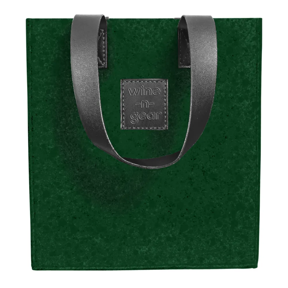 6-Bottle Felt Wine Tote 17